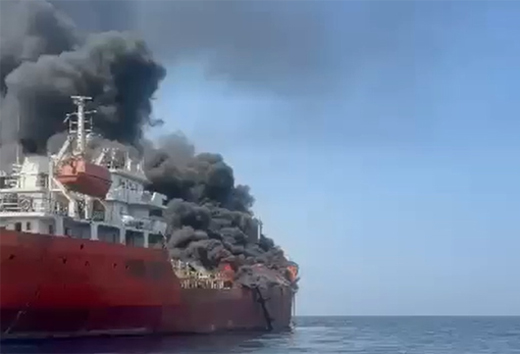 Drone attack